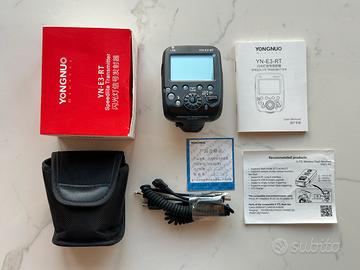 Trigger Yongnuo YN-E3-RT per Canon – Come nuovo