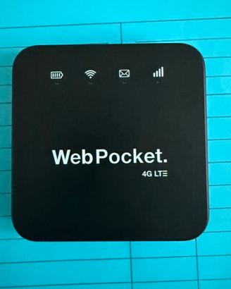 WebPocket 4G LTE WiFi portatile hotspot mobile