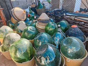 Damigiane in vetro usate grandi