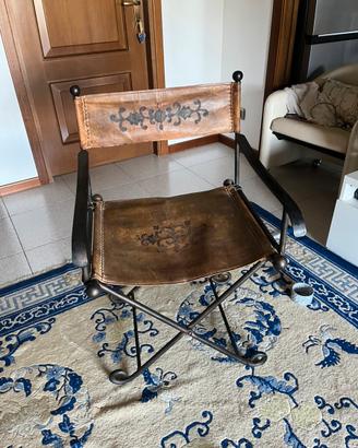 Sedia da regista pieghevole