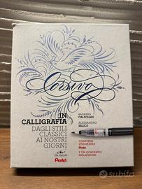 Cofanetto Calligrafia Pentel + Moleskine + Libro