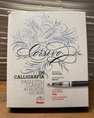 Cofanetto Calligrafia Pentel + Moleskine + Libro