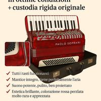Fisarmonica Paolo Soprani vintage 120 bassi