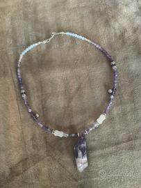 Collier choker collana boheme Handmade