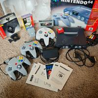 Console Nintendo 64 completo scatola e accessori