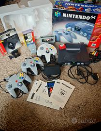 Console Nintendo 64 completo scatola e accessori