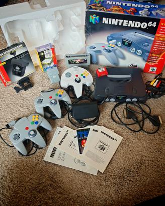 Console Nintendo 64 completo scatola e accessori