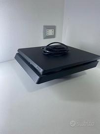 ps4 slim da 1tb + 1 controller + tutti i cavi