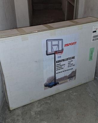 Canestro basket con base mobile Prosport