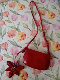 Zara mini borsa a tracolla rossa