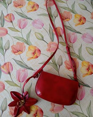 Zara mini borsa a tracolla rossa