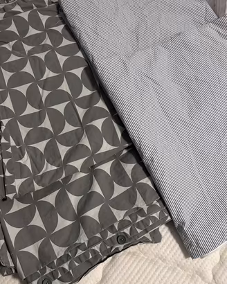 Coppia di piumini singoli ikea