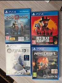 Giochi Play station 4/5, idee regal0