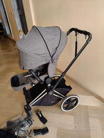 Passeggino Trio Cybex Platinum grigio silver