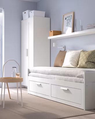 Letto IKEA Brimnes con letto estraibile