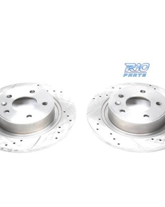 DISCHI FRENO FORATI E SCANALATI PER BMW