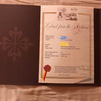 Patek Philippe Referenza 4224 Estratto di Registro