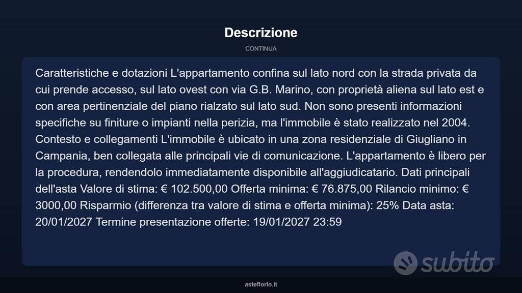 Appartamento – Giugliano in Campania, Napoli - Vista 4