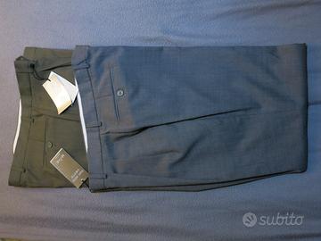 pantaloni fresco lana da completo