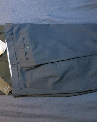 pantaloni fresco lana da completo
