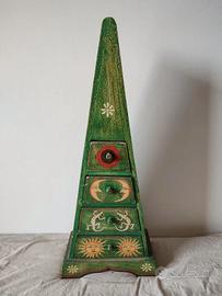 Portagioie Piramidale Decorato