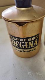 TISANIERE BONOMELLI ANNI 60 IN ALLUMINIO DORATO