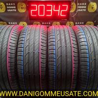 4 gomme estive 215 55 17 bridgestone 80/90%