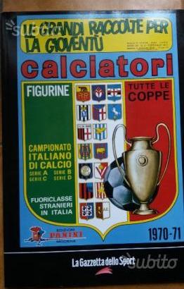 Albun Calciatori 1970/71 Ristampa Gazzetta Sport