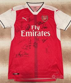 MAGLIA ARSENAL 2016/17 AUTOGRAFATA DALLE ARSENAL L