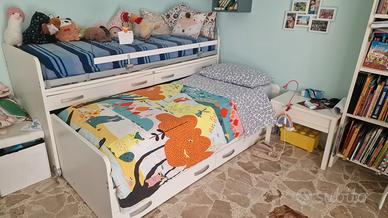 Moretti Compact salvaspazio: 2 letti da 90 (90×200