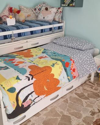 Moretti Compact salvaspazio: 2 letti da 90 (90×200