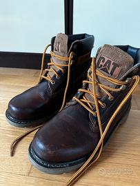 Stivali Caterpillar originali in pelle – vintage