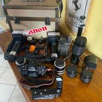 Canon F1 New anni 80 Super Accessoriata
