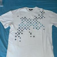 Tshirt louis vuitton bianca XL