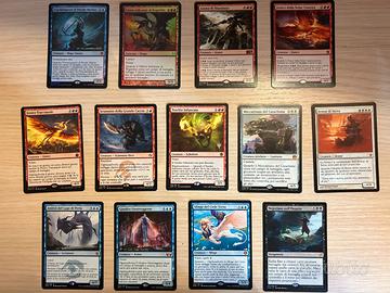 Lotto n°13 Carte MTG Rare Mitiche Italiane