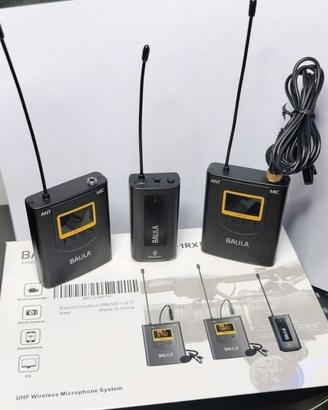 Radio-Microfoni senza filo “Balila”