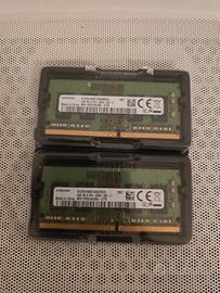 2x4GB Samsung ddr4 2666mhz sodimm