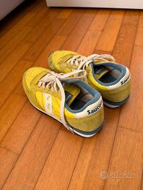 Saucony jazz scarpe gialle bambino