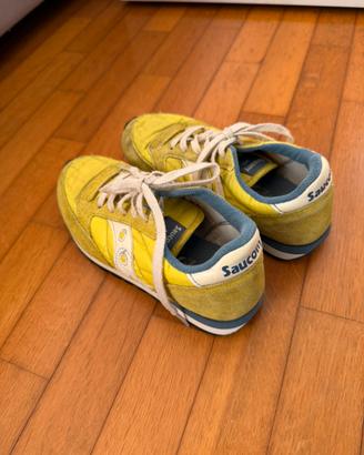Saucony jazz scarpe gialle bambino