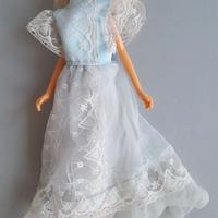 Bambola bionda originale, come da foto- H 25