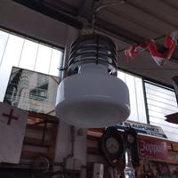 Lampadario in opalina anni '60 Vintage cm 40x28