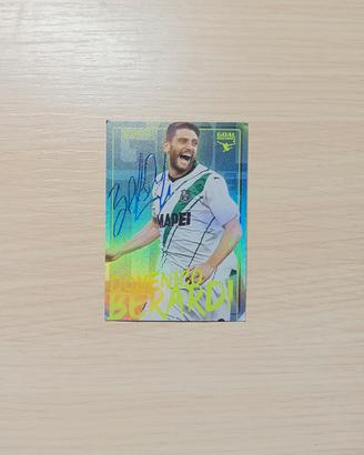 Carta Panini limited edition Berardi firmata 