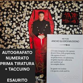 KID YUGI "Anche Gli Eroi Muoiono" VINILE AUTOGRAFO