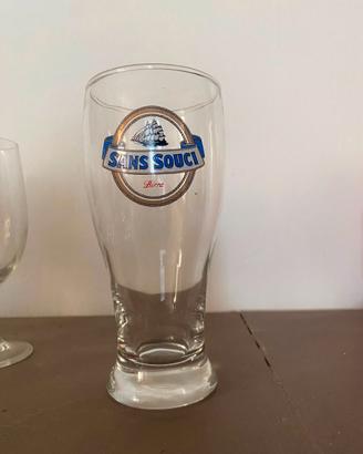 Lotto 12 bicchieri da birra vintage anni ’90