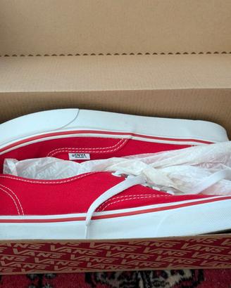 Vans Authentic - TG. 42 - colore Rosso