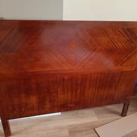 Testata letto in radica