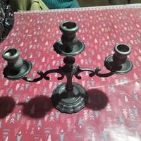 candelabro  in peltro