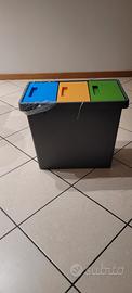 bidone raccolta differenziata 