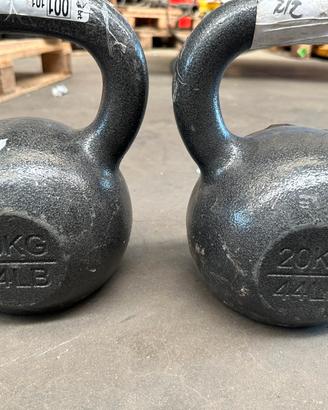 Coppia Kettlebell 20kg