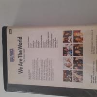 VHS ORIGINALE USA FOR AFRICA WE ARE THE WORLD